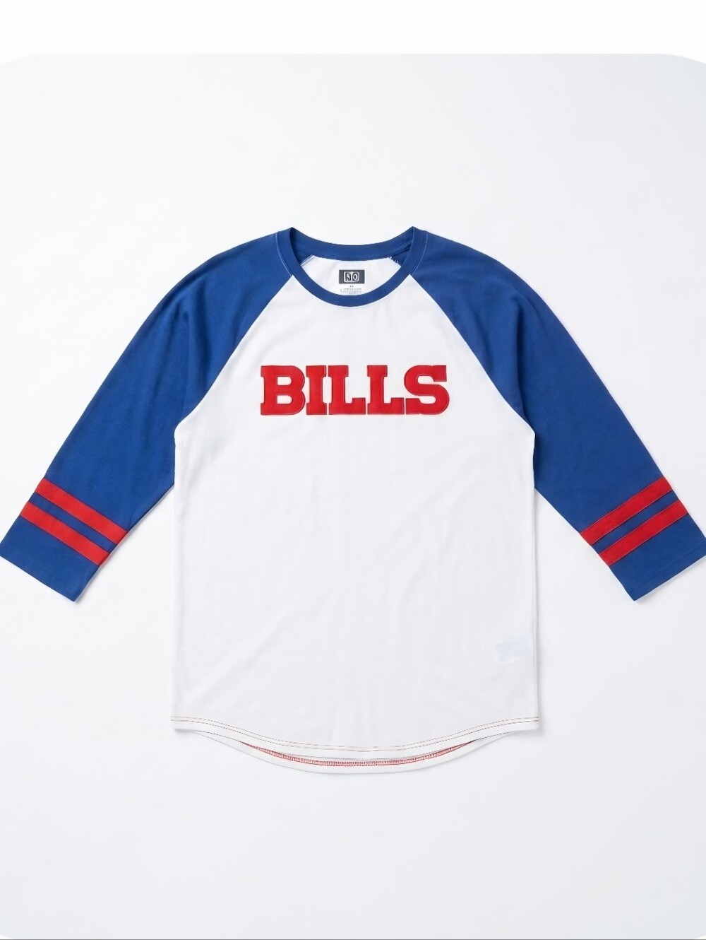 NFL Team Apparel Retro Buffalo Bills 3/4 Sleeve T-Shirt - Size XL